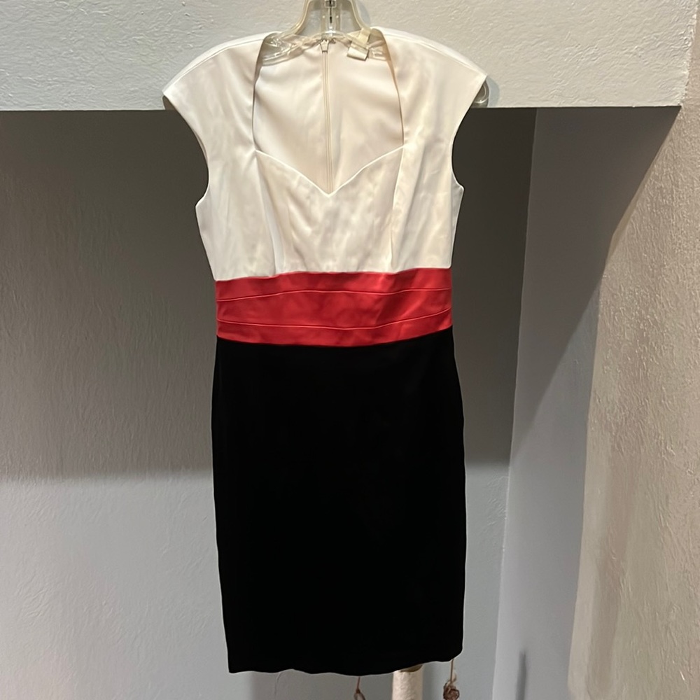 Sangria formal dress tuxedo style never worn